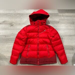 I318 Marmot Sling Shot 700 Down Fill Ski Jacket Womens L Large